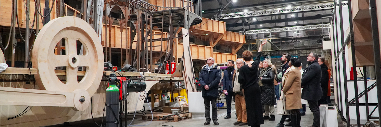 Avant-première des décors de la parade opératique du Millénaire – décembre 2024